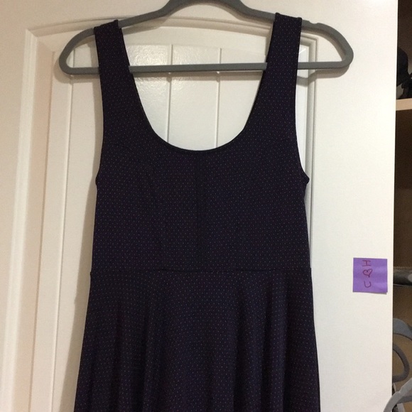 Free People small blue red polka dot dress - Picture 3 of 5